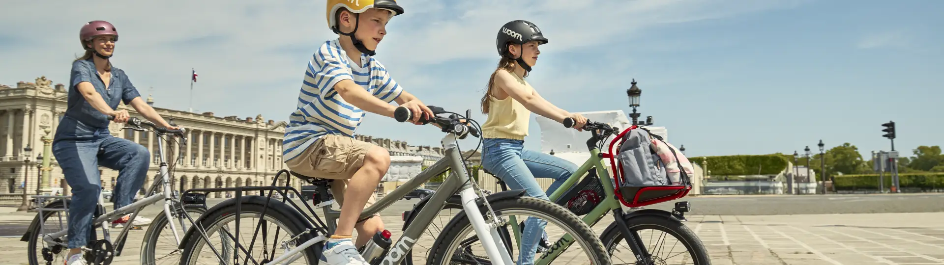 Kids' Bike Woom original 5 mint green 24”