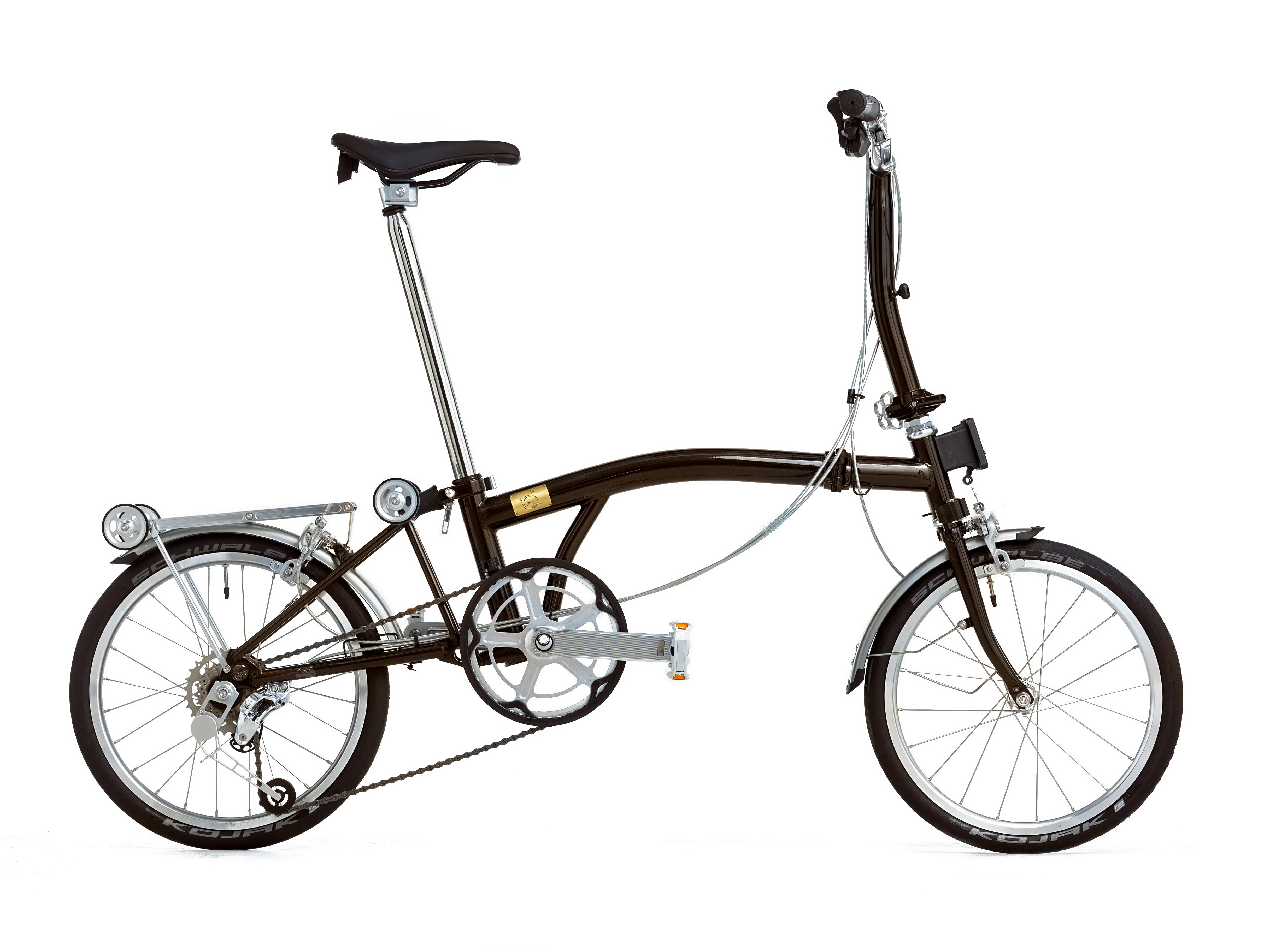 Folding bike BIKE'S Urban golden black