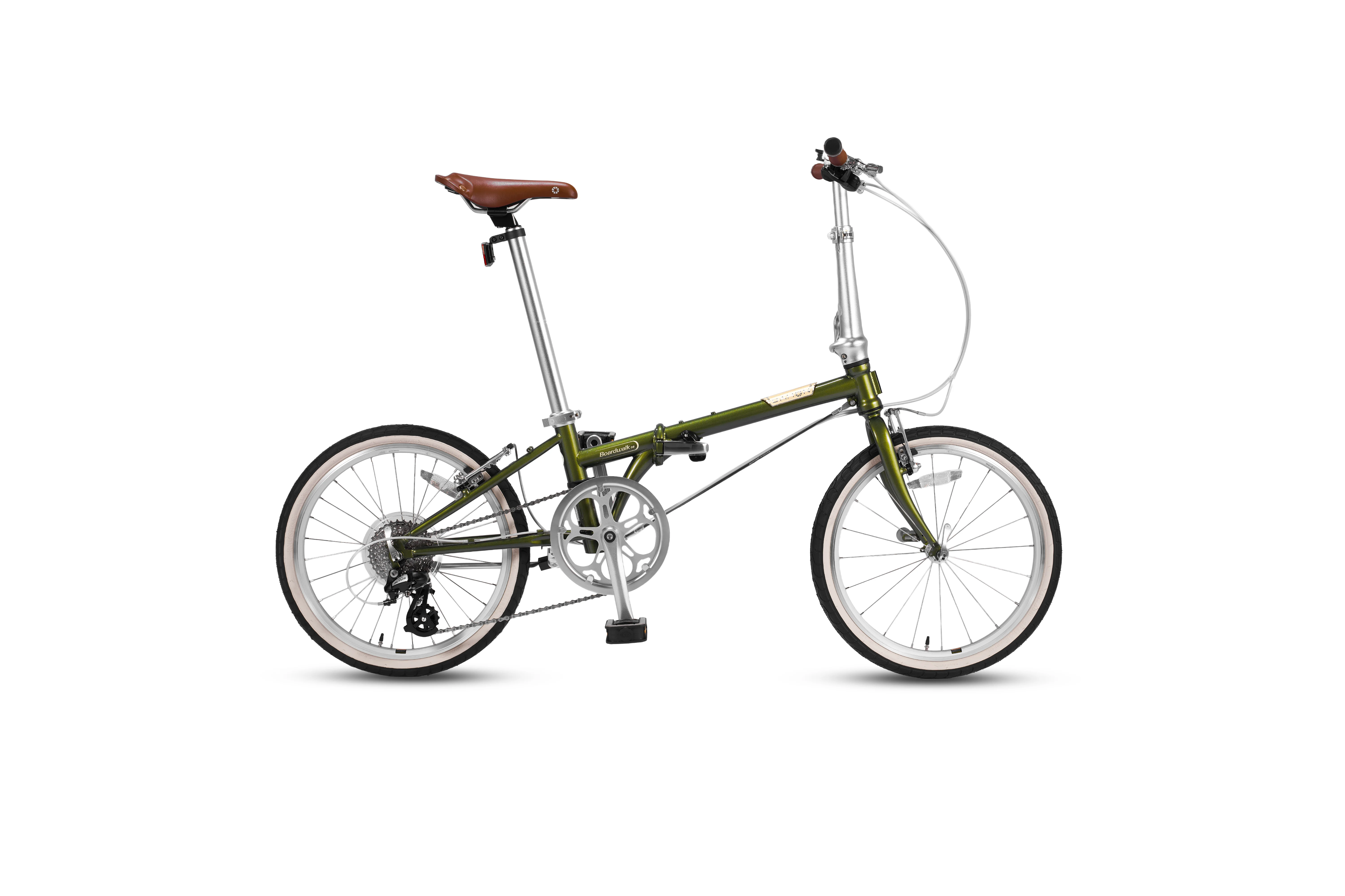 Folding bike Dahon Boardwalk D10 20'' Oliver green