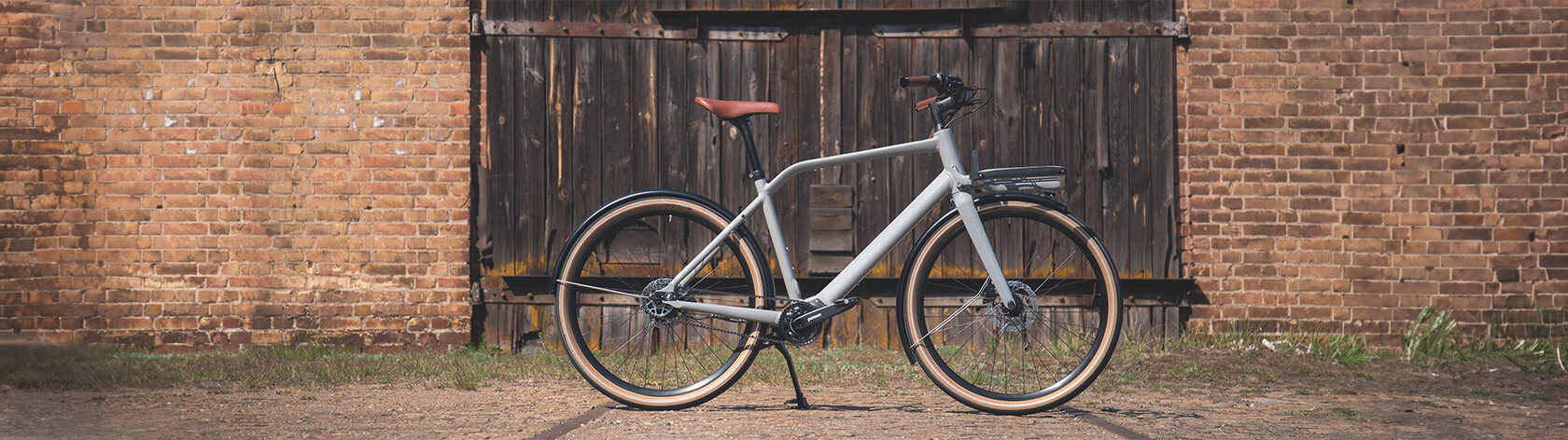 Men's E-bike Schindelhauer Emil 9-speed 50 Mahle X35 Pinion Mineral Grey