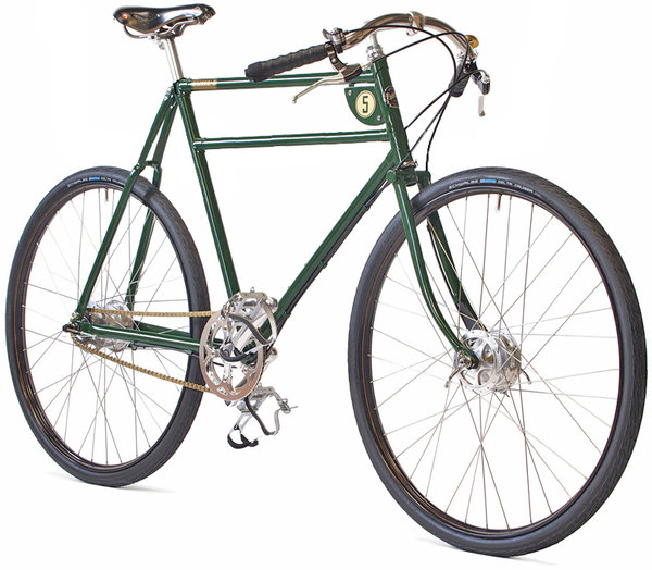 Men's Bike Pashley Speed 5 British Racing Green 24.5"