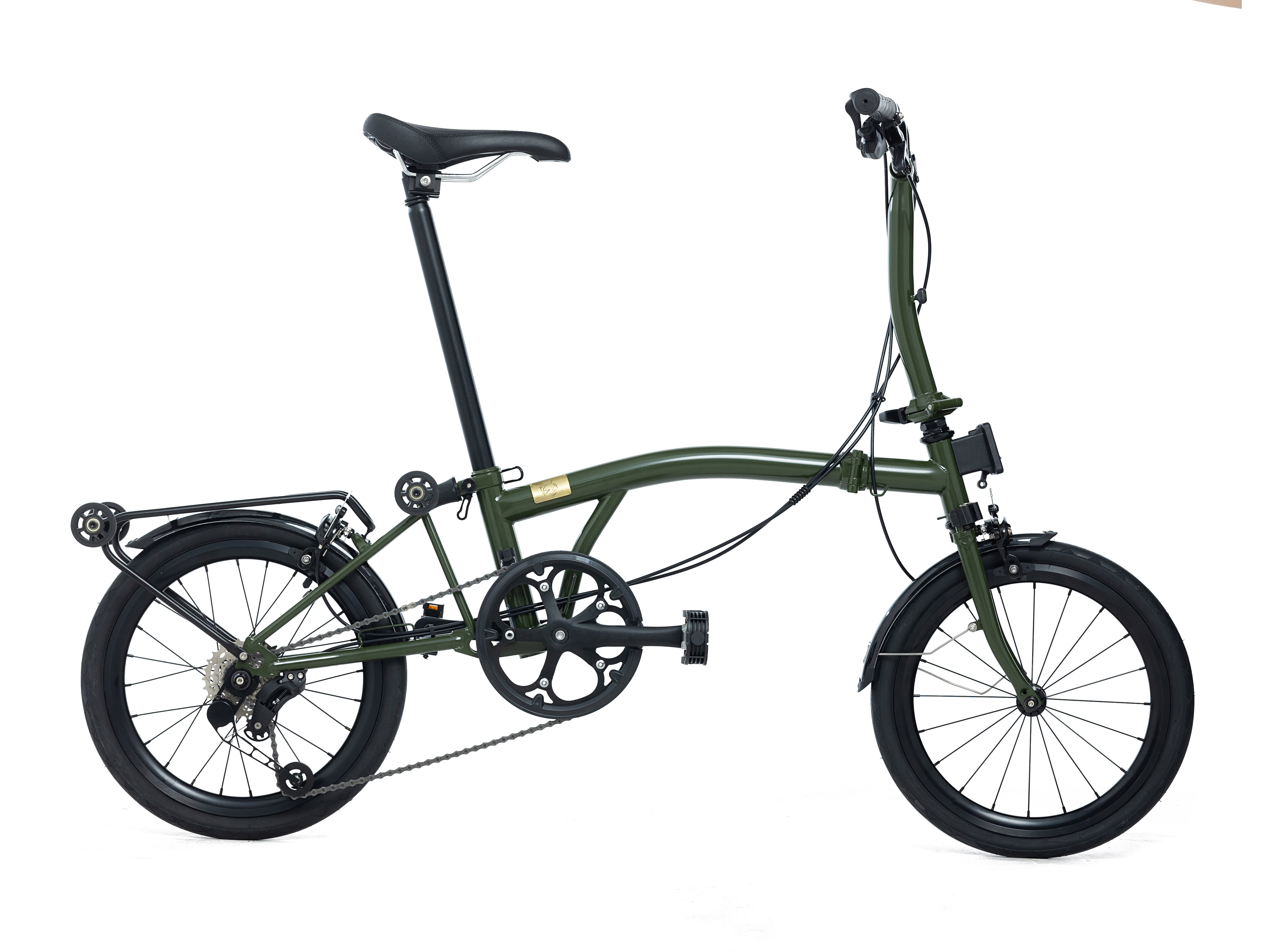 Folding bike BIKE'S SE olive