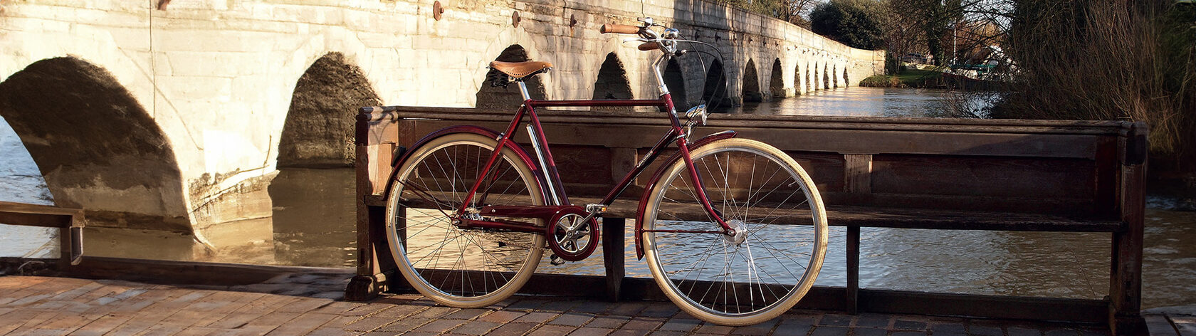 Men's Bike Pashley Briton Oxblood 22.5