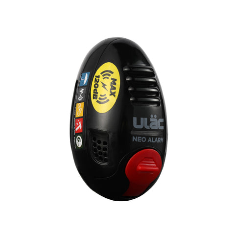 Ulac Air Alarm Disc Lock Black