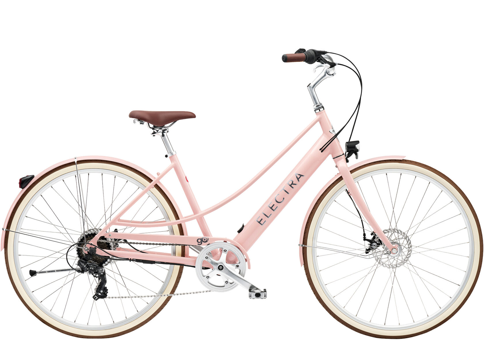 E-bike Electra Loft GO! 7D EQ Step Thru Cloud Pink (Size S)