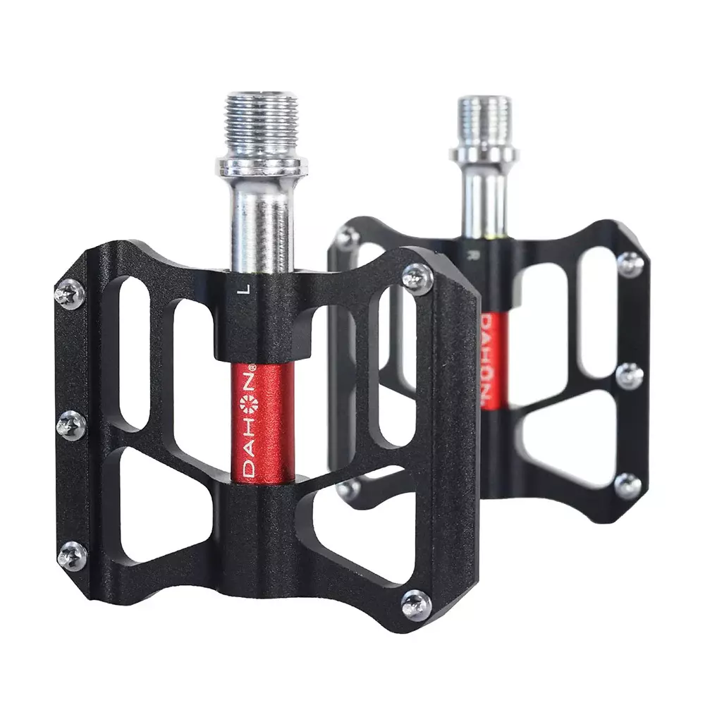 Dahon Aluminum Platform Pedals Black/Red