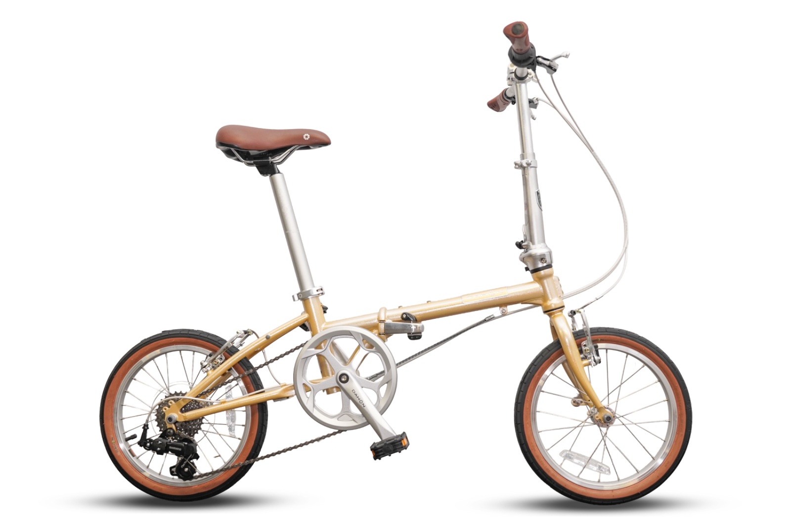 Folding bike Dahon Boardwalk D7 16'' Golden