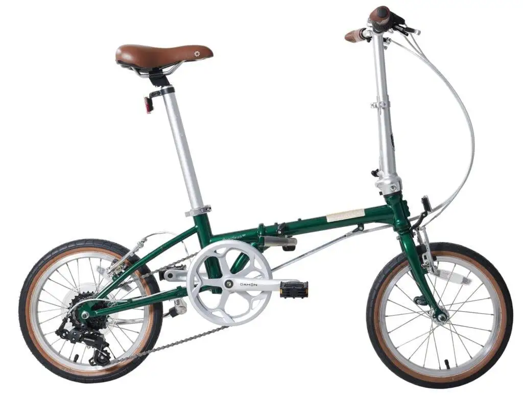 Folding bike Dahon Boardwalk D7 16'' Dark green