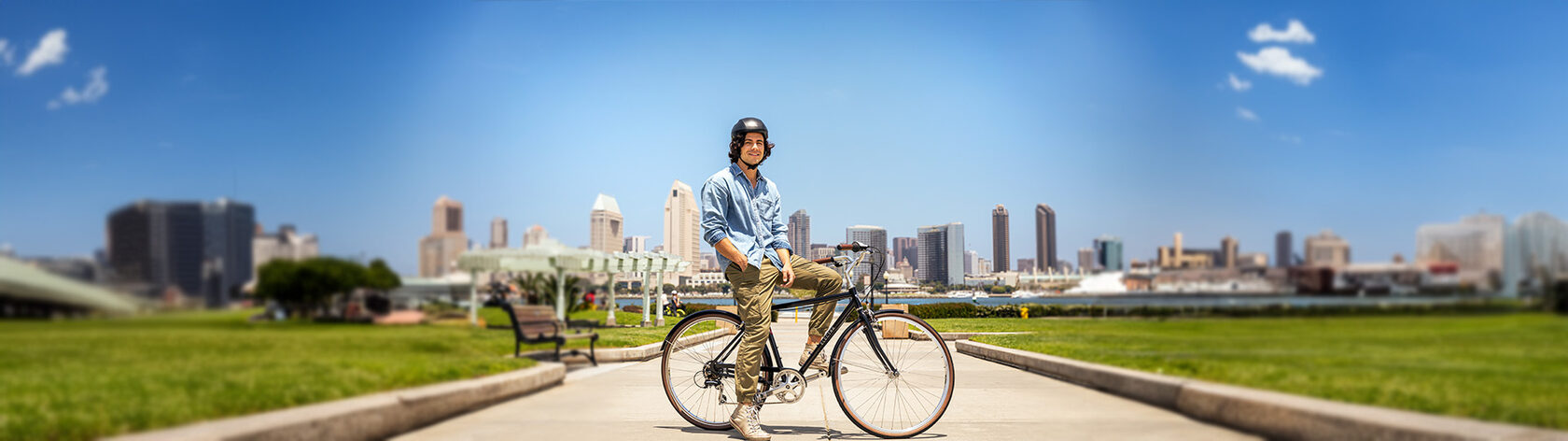 Men's Bike Electra Loft 7D Step Over Matte Indigo (Size L)