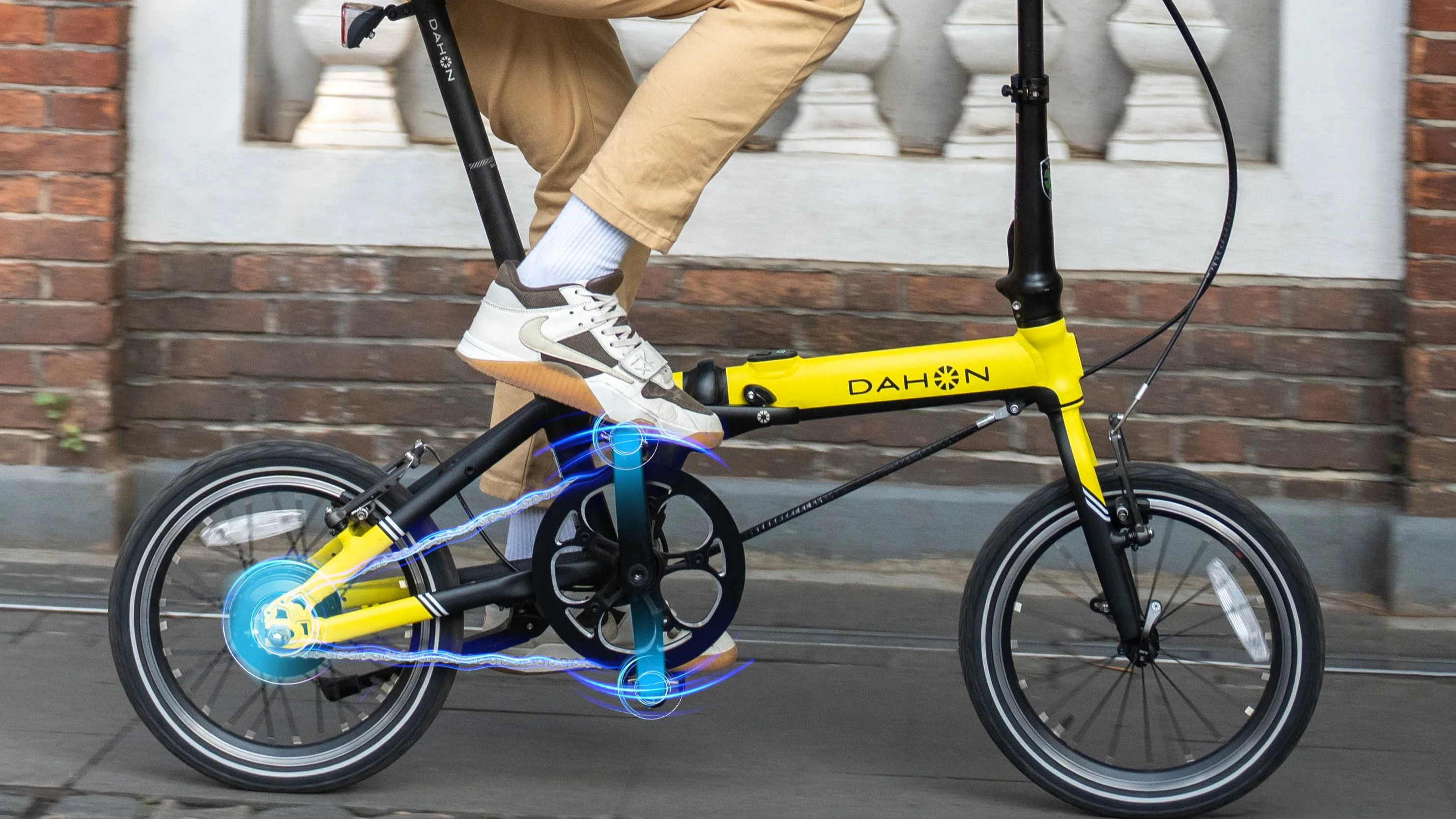 Folding E-bike Dahon K-Feather 16