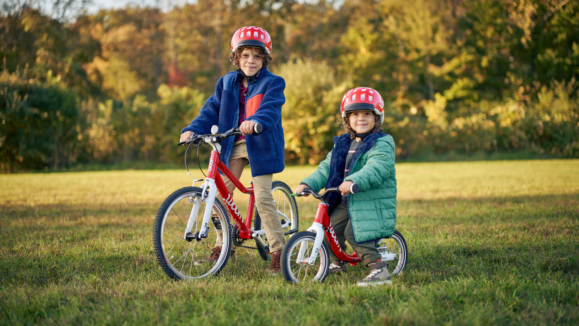 Kids' Bike Woom original 4 flame orange 20