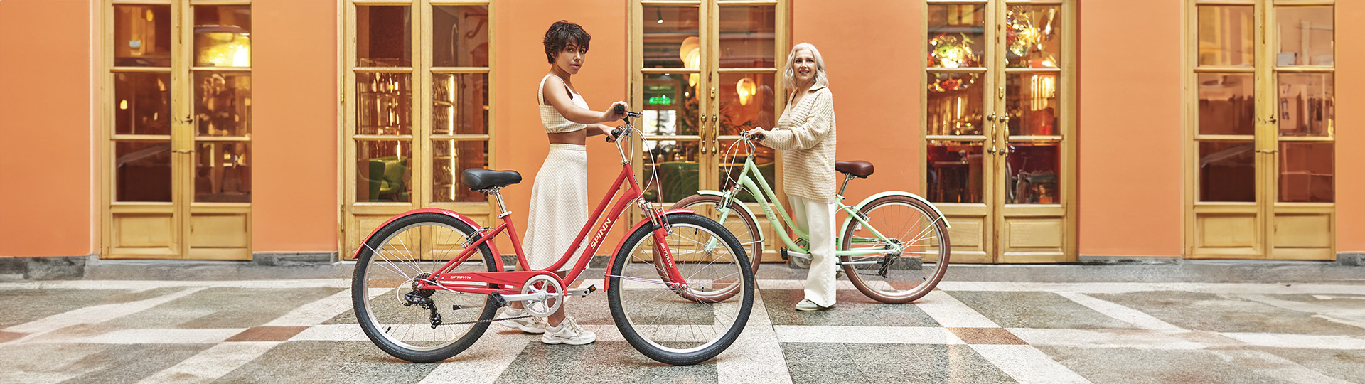 Bike Spinn Uptown Ladies Bright White