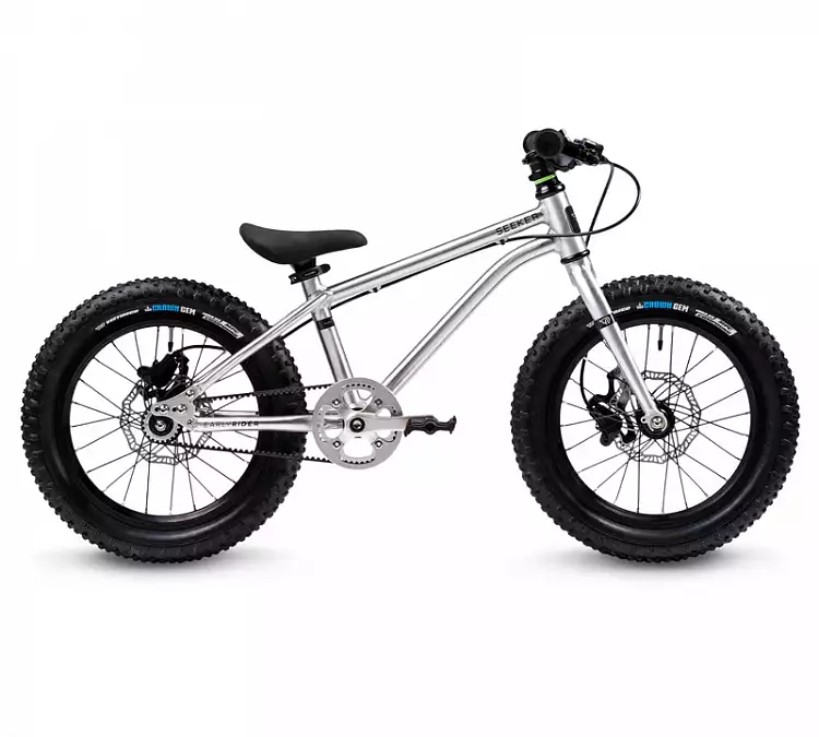 Детский велосипед Early Rider Seeker X16 Brushed Aluminium 16