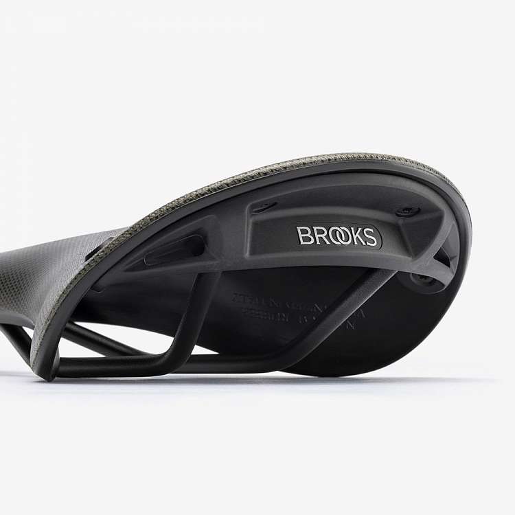 Седло для велосипеда Brooks C17 Carved Cambium Saddle Mud Green