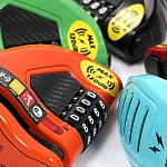 Велосипедный замок Ulac Air Alarm Combo Disc Lock Sky