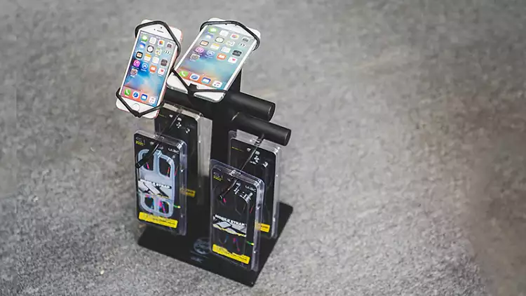 Держатель для телефона Ulac Spyder Team Pro Si Phone Holder for Stem + Frame Black