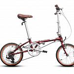 Складной велосипед Dahon Boardwalk D7 16'' Dark red
