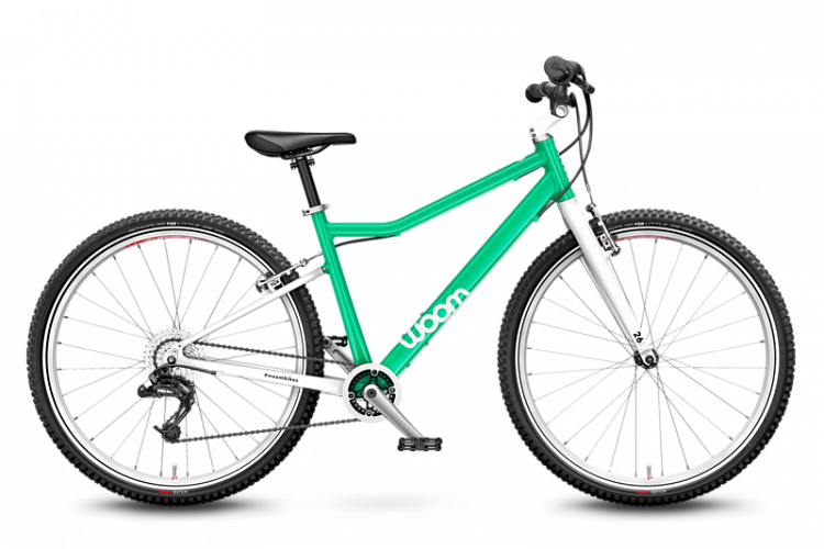 Детский велосипед Woom original 6 G mint green 26”