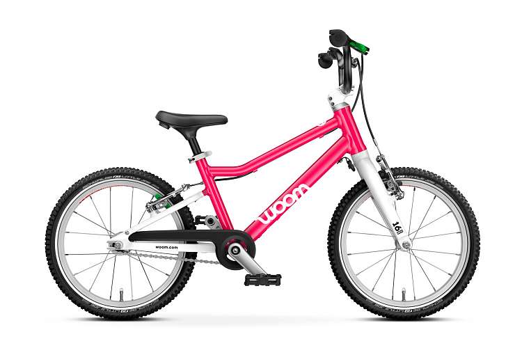 Детский велосипед Woom go 3 hot pink 16
