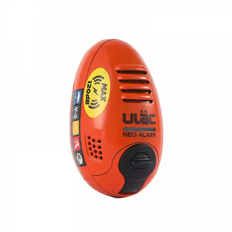 Велосипедный замок Ulac Air Alarm Disc Lock Orange