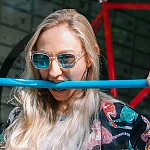 Велосипедный замок Ulac Berlin Si Cable Lock Sky Blue