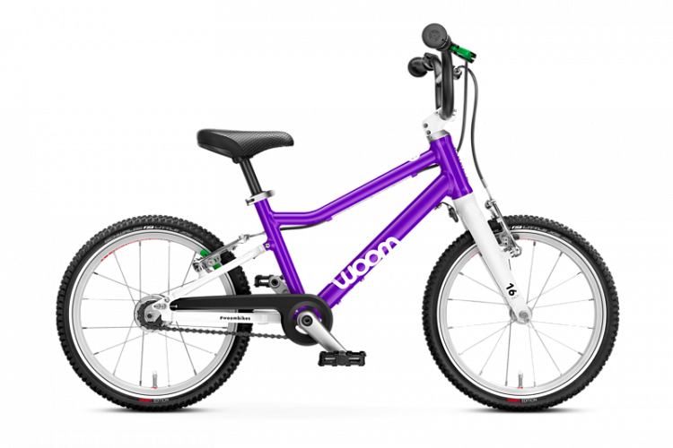 Детский велосипед Woom original 3 AUTOMAGIC G purple haze 16