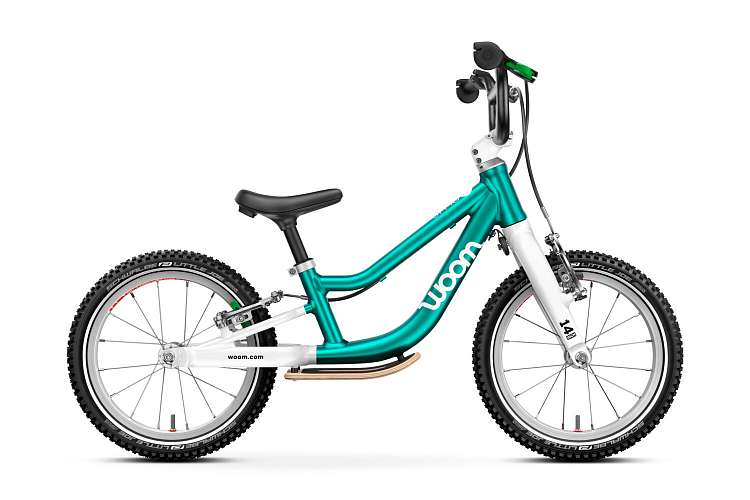 Беговел Woom go 1 PLUS metallic turquoise/petrol 14