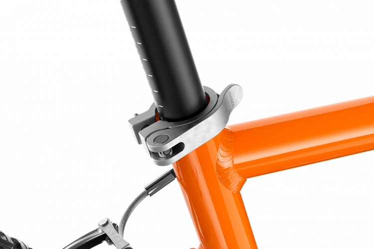 Детский велосипед Woom original 3 AUTOMAGIC G flame orange 16