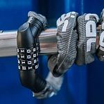Велосипедный замок Ulac Street Fighter Steel Chain Lock Combo Grey
