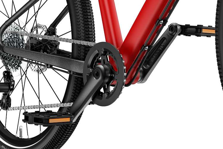 Детский велосипед Woom explore 5 red 24”