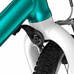 Детский велосипед Woom go 3 AUTOMAGIC metallic turquoise/petrol 16