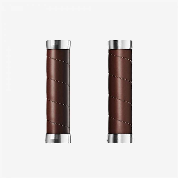 Грипсы Brooks Slender Leather Grips 130/130 Brown