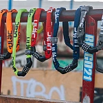 Велосипедный замок Ulac Street Fighter Steel Chain Lock Combo Grey
