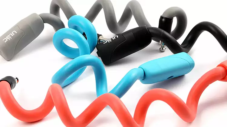 Велосипедный замок Ulac Avenir Memory Cable Lock Rosa