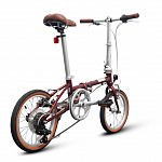 Складной велосипед Dahon Boardwalk D7 16'' Dark red