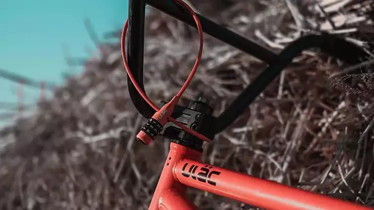 Велосипедный замок Ulac Air Just Z-tie Lock Combo Grey