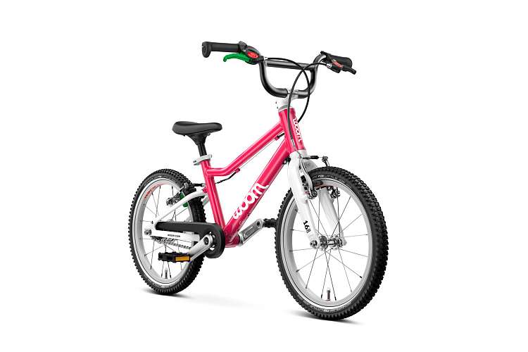 Детский велосипед Woom go 3 AUTOMAGIC hot pink 16