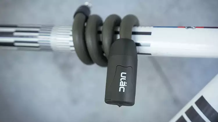 Велосипедный замок Ulac Avenir Memory Cable Lock Rosa
