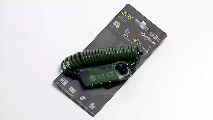 Велосипедный замок Ulac Piccadilly Evo Teal