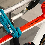 Велосипедный замок Ulac Supreme Steel Chain Lock Red