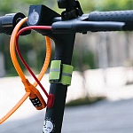 Велосипедный замок Ulac Air Just Z-tie Lock Combo Grey