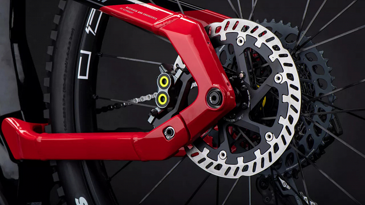 Электровелосипед Haibike AllMtn CF SE i750Wh 12 s. X01 Chrome M