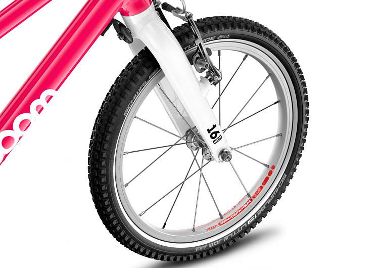 Детский велосипед Woom go 3 hot pink 16