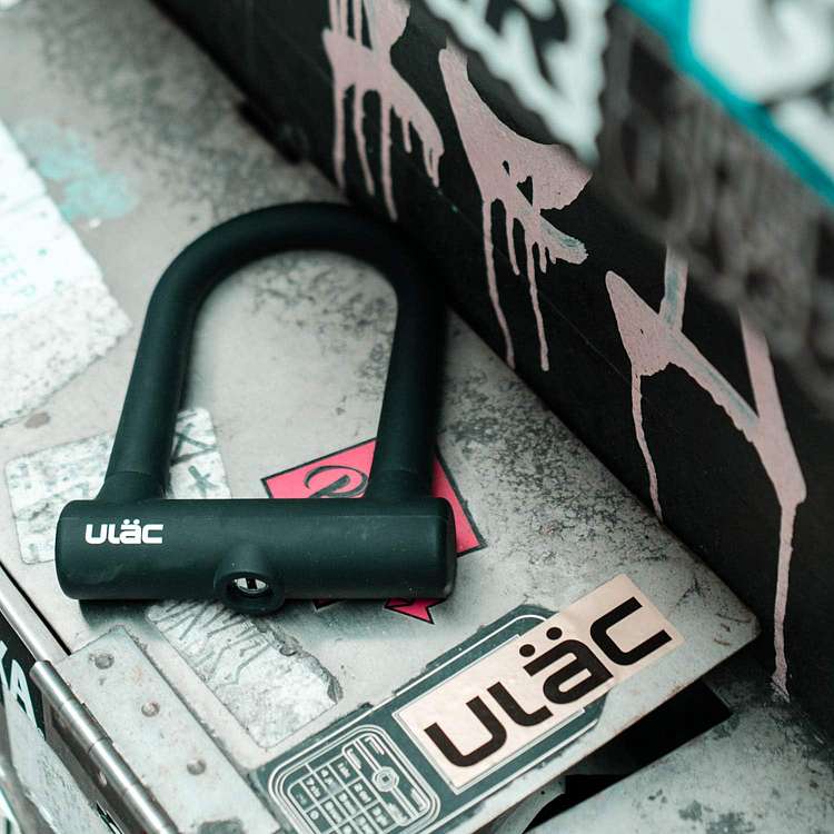 Велосипедный замок Ulac Brooklyn Steel Shackle Lock Black