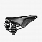 Седло для велосипеда Brooks Flyer Carved Leather Saddle Black