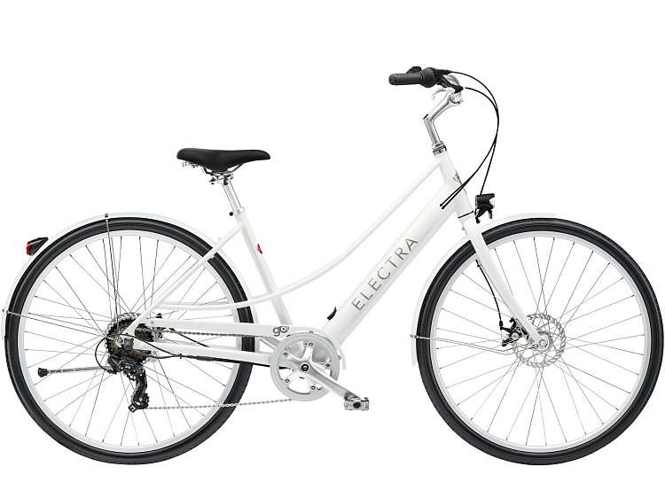 Электровелосипед Electra Loft GO! 7D EQ Step Thru Stardust White (Size M)