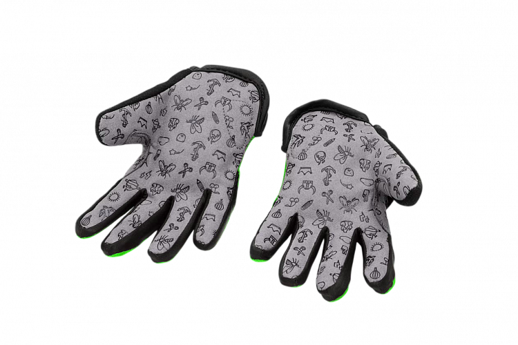 Детские перчатки Woom TENS Bike Gloves 5 green