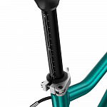 Детский велосипед Woom go 3 AUTOMAGIC metallic turquoise/petrol 16