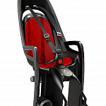 Детское кресло для велосипеда Hamax Caress Zenith Child Seat w/Carrier Adapter Grey/Red
