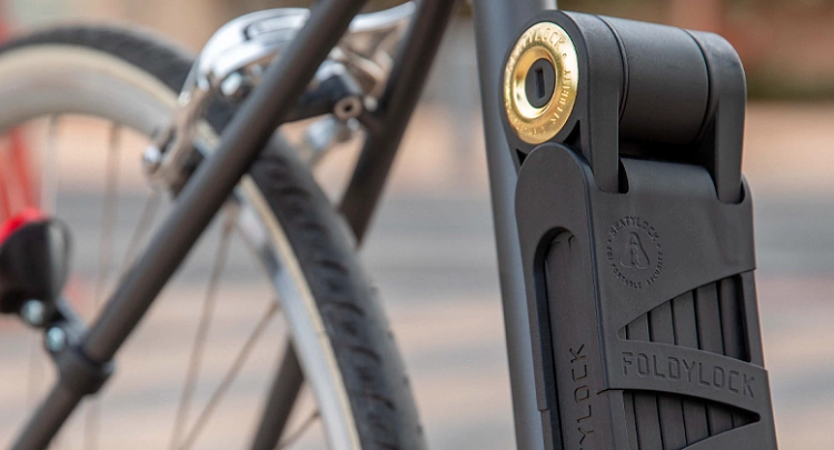 Велосипедный замок Seatylock Foldylock Forever 90 Gold